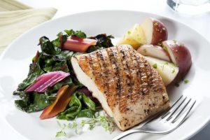 Salmon and potatoes (www.SavorHealth.com)