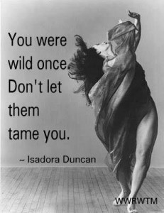 isadora duncan- wild