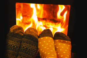 Cozy fire